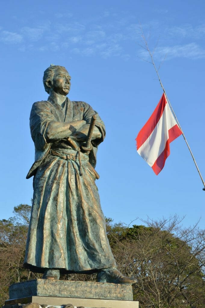 坂本龍馬の銅像