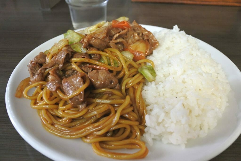 焼きそばランラン-ジンそばライス