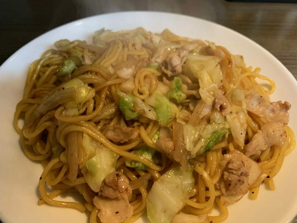 醤油焼きそば