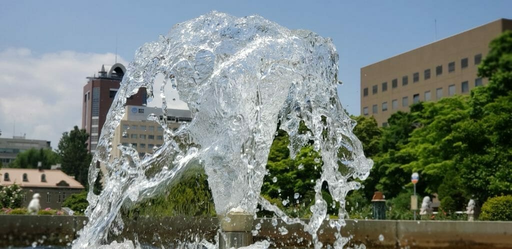 噴水-札幌-大通公園