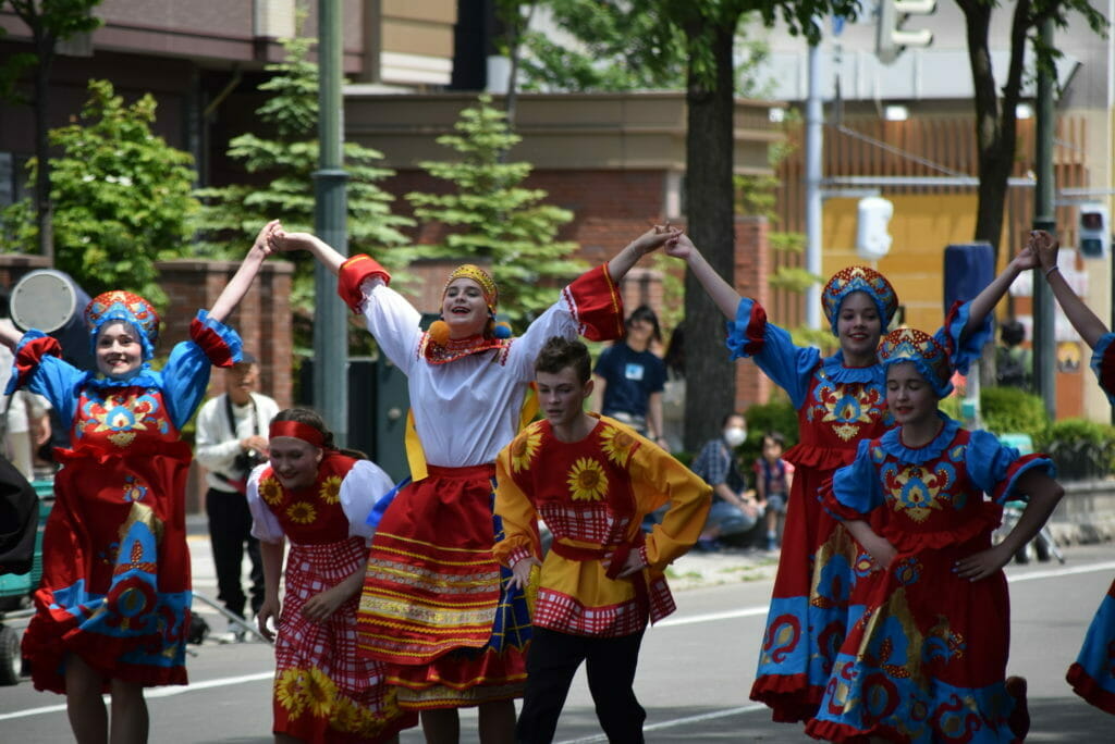 国際化するよさこいソーラン祭り