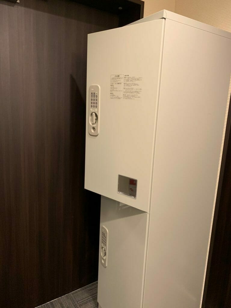 入居者で共有している宅配ロッカー